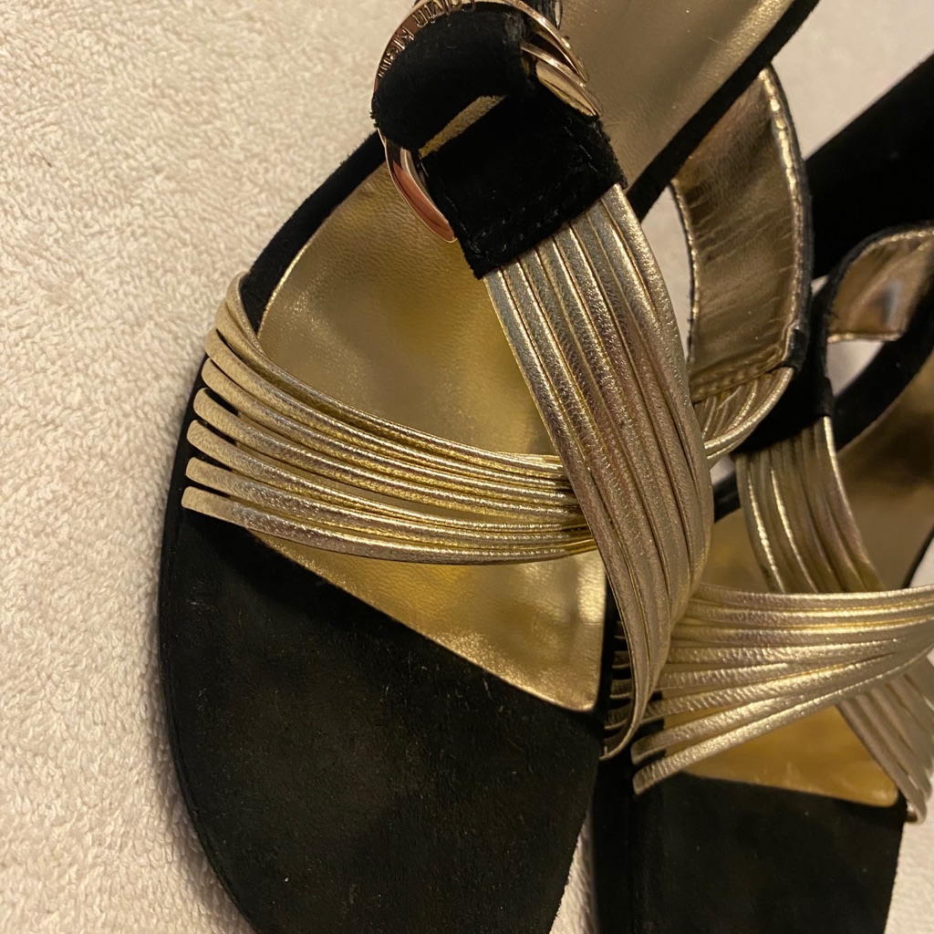 Almost Brand New  Gorgeous Heels By Calvin Klein  Box 63